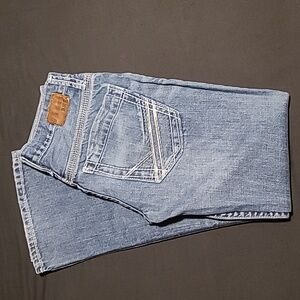 BKE Denim Aiden Bootcut 27 short